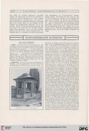 Kunstgewerbliche Rundschau