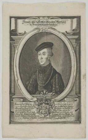 Bildnis des Franz zu Braunschweig und Lüneburg