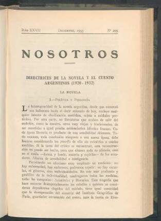 La novela