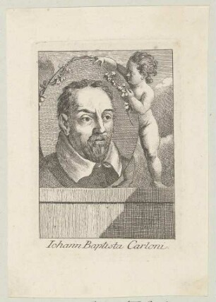 Bildnis des Iohann Baptista Carloni