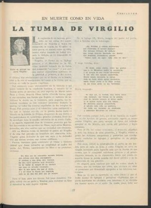 En muerte como en vida - La tumba de Virgilio