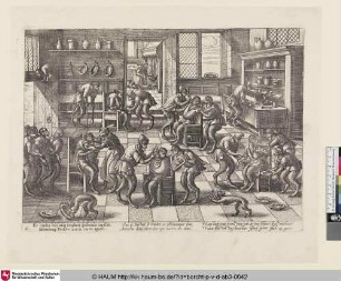 [Beim Affenbarbier; The barber-surgeon]