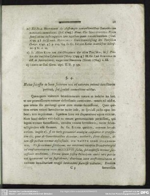 §. 4. Mutua successo in bona sociorum non ad naturam unionis hereditariae pertinet, sed speciali conventione nititur