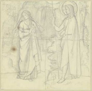Christus und Magdalena (Ostermorgen)