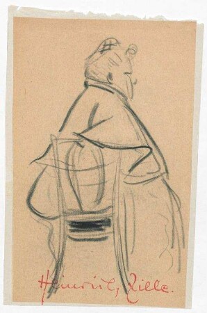 Sitzende Frau