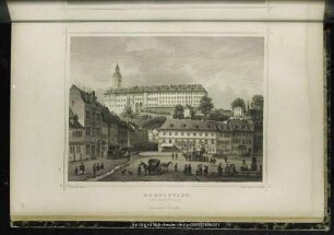 Rudolstadt. Der Markplatz