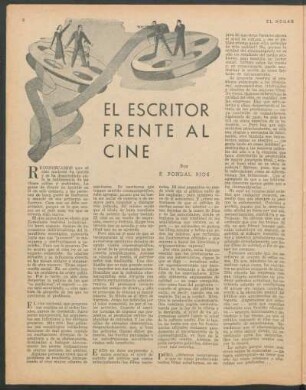 El escritor frente al cine