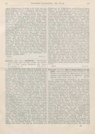 618-619 [Rezension] Poznaíski, Sam., Mose B. Samuel Hakkohen Ibn Chiquitilla, nebst den Fragmenten seiner Schriften. Ein Beitrag zur Geschichte der Bibelexegese und der hebräischen Sprachwissenschaft im Mittelalter
