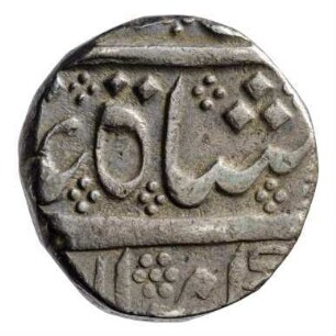 Münze, Rupee (Rupie), 6 (Regierungsjahr)