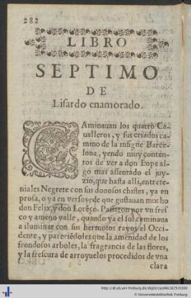 Libro Septimo