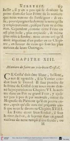 Chapitre XIII
