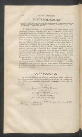 Boletín bibliográfico