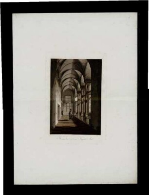 Koridor vor dem Kapitel-Saal.