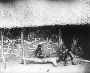 Hausbemalung.Bez.Kilwa.