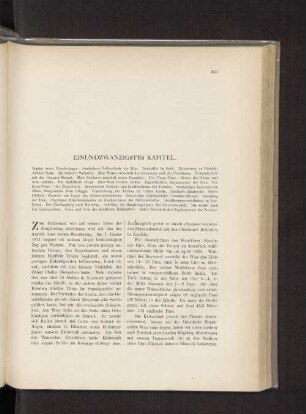 Einundzwanzigstes Kapitel.