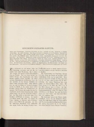 Einundzwanzigstes Kapitel.
