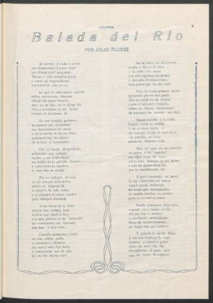 Balada del río