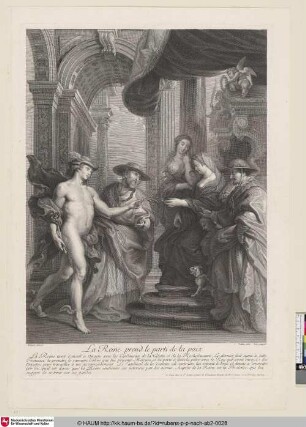 La Reine prend le parti de la paix