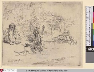 [Die Badenden; The Bathers; Les baigneurs]