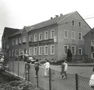 Dresden-Wilschdorf, Gasthof 1. Gasthof Wilschdorf. Straßenansicht