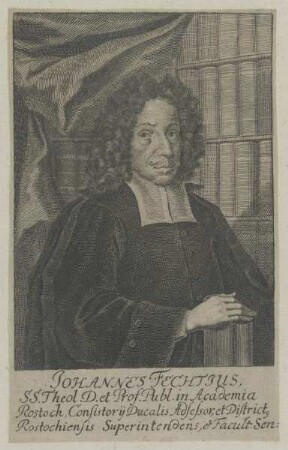 Bildnis des Johannes Fechtius