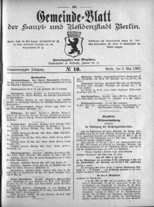 1903,18: No. 18, 3. Mai 1903
