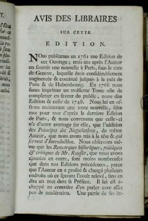 Avis Des Libraires Sur Cette Edition.