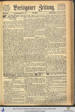 Nr. 255-279 (November 1894)