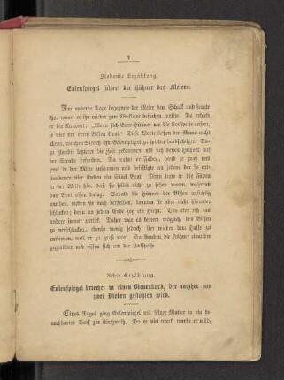 Siebente Erzählung. Eulenspiegel füttert die Hühner des Meiers.