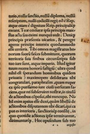 Paraphrasis in Titulum de actionibus