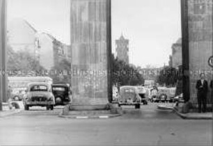 Abriegelung des Sowjetischen Sektors am Brandenburger Tor