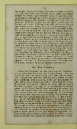 82. Das Nadelholz