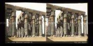 Säulenhalle des Amenophis III., Luxor