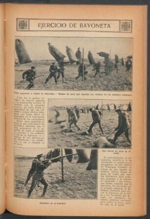 Ejercicio de bayoneta