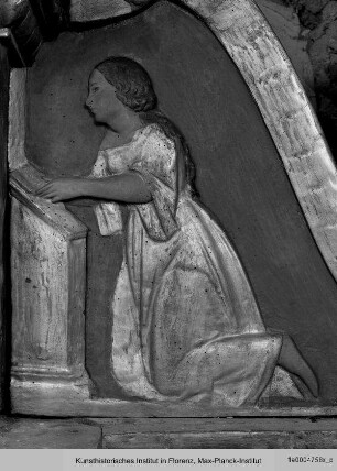 Altar des Heiligen Heliodor : Verkündigung an Maria