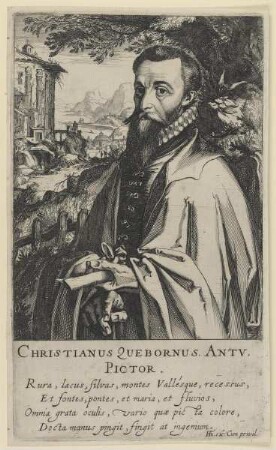 Bildnis des Christianus Quebornus