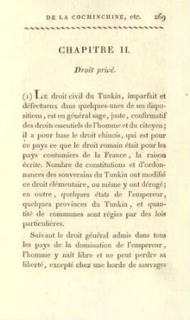 Chapitre II. Droit privé