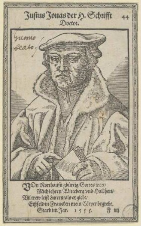 Bildnis des Justus Jonas