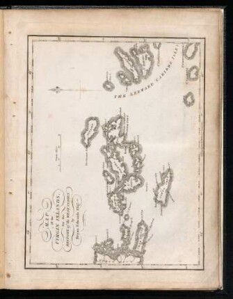 Map of the Virgin Islands : for the History of the West Indies by Bryan Edwards Esq.