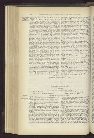 Thursday, 21st March 1867.