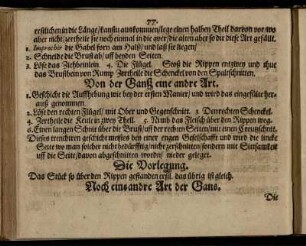 Von der Ganß eine andre Art