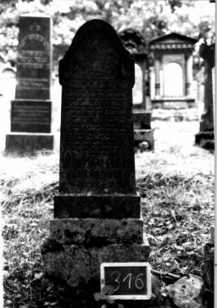Grabstein 316 [Nir S. 204 Nr. 18.16]