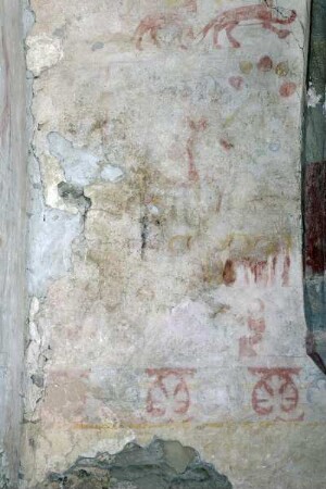 Szenen der Schöpfung — Erschaffung des Menschen und Ruhen Gottes am 7. Tag