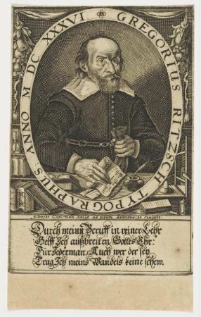 Bildnis des Gregorius Ritzsch
