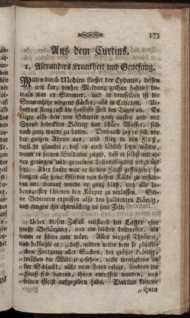 Aus dem Curtius.