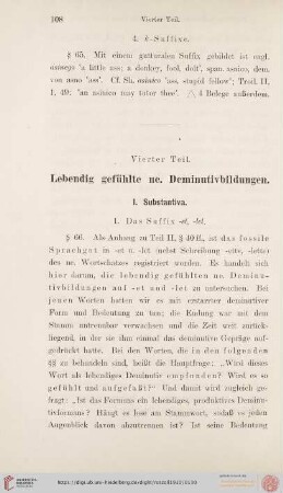 1. Das Suffix -et, -let