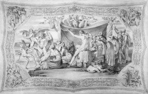 Bacchus unter den Musen