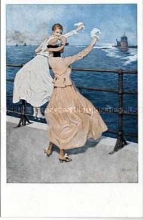 Postkartenserie zum Ersten Weltkrieg
