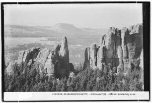 Vordere Schrammsteinkette Schrammtor
