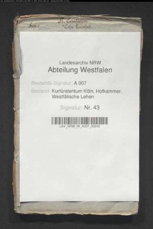 Lehen Evershof zu Heiminghausen